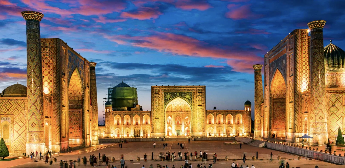 Three pearls of Uzbekistan